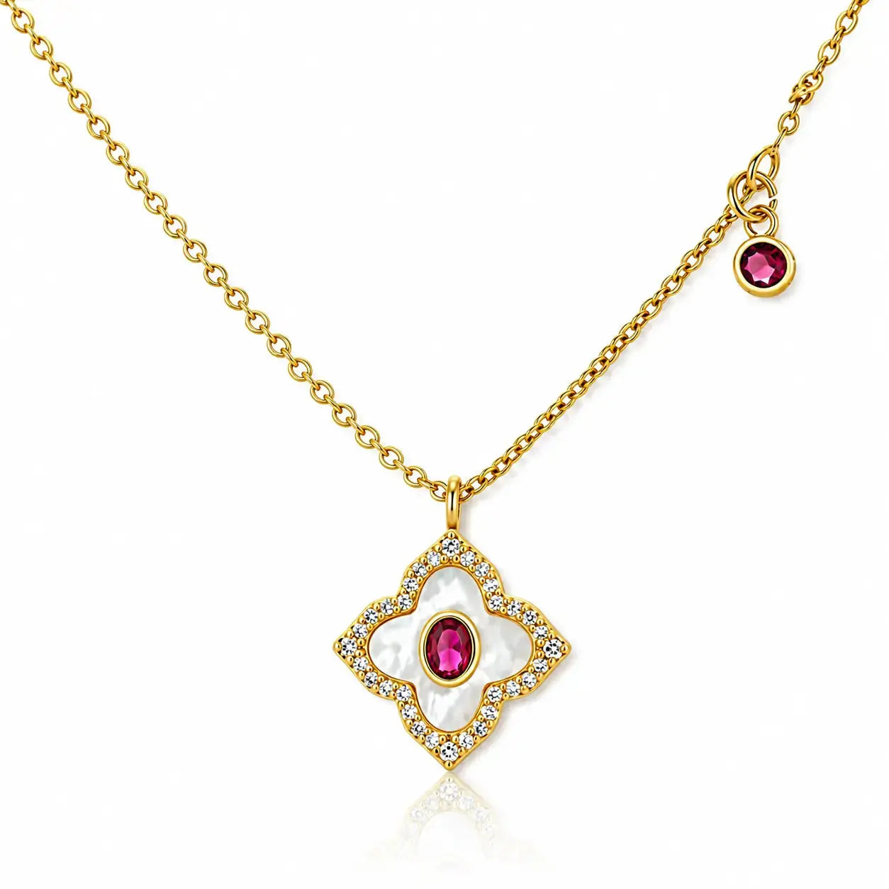 Flower Power Jewelry Set - 14K Gold Plated 3