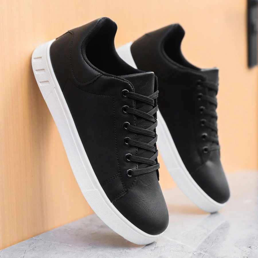 Frank | Leather Lace-Up Sneakers 3