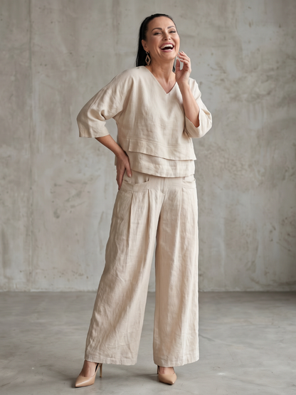 Gabriella | Layered Loungewear Set 4