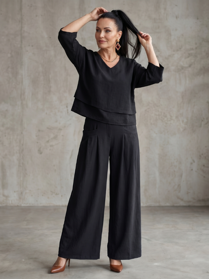 Gabriella | Layered Loungewear Set 6