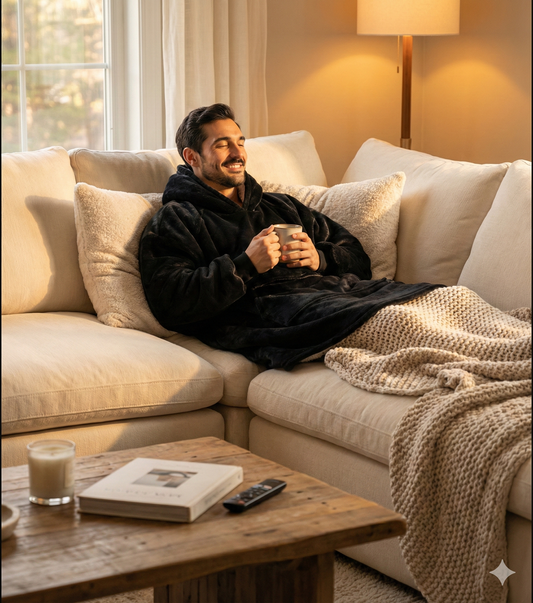 Mason Collection | Oversized Sherpa Hoodie with Ultra-Soft Fabric | Cozy Wearable Blanket for Ultimate Comfort 1