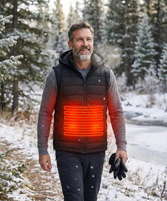 Ethan | USB Electric Heated Vest with Hood 1