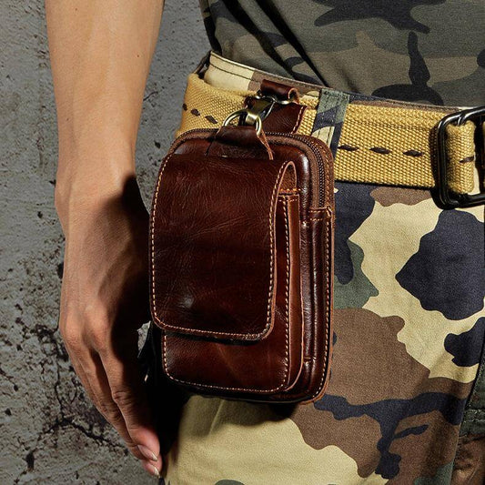 Genuine Leather Men’s Waist Pack 3