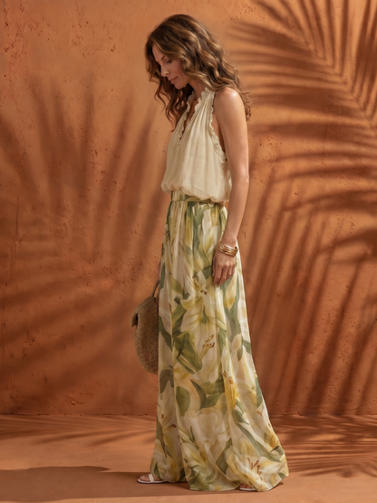 Gina | Halter Neck Two Piece Set 2