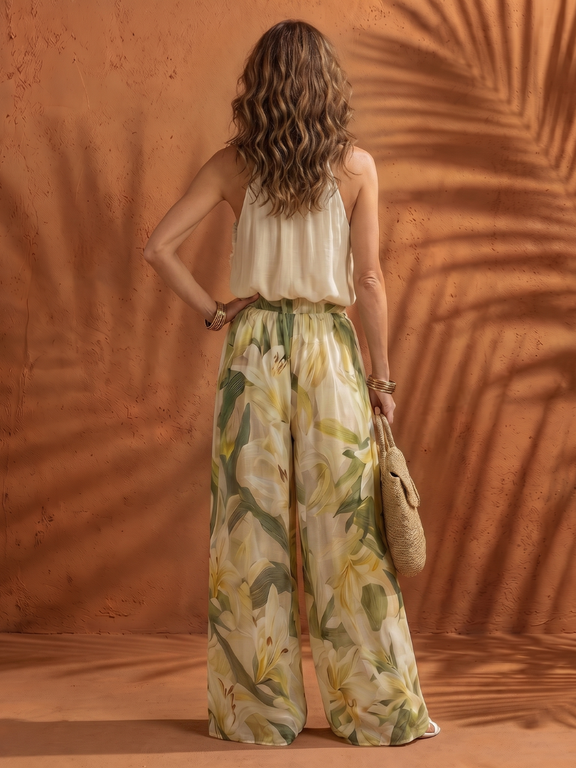 Gina | Halter Neck Two Piece Set 4