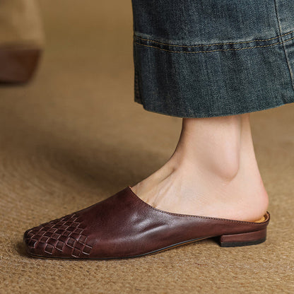 Giselle | Genuine Leather Mules 1
