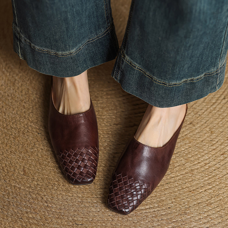Giselle | Genuine Leather Mules 3