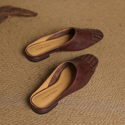 Giselle | Genuine Leather Mules 5