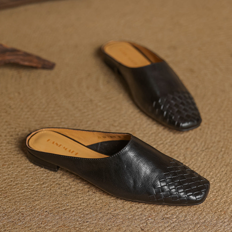 Giselle | Genuine Leather Mules 9