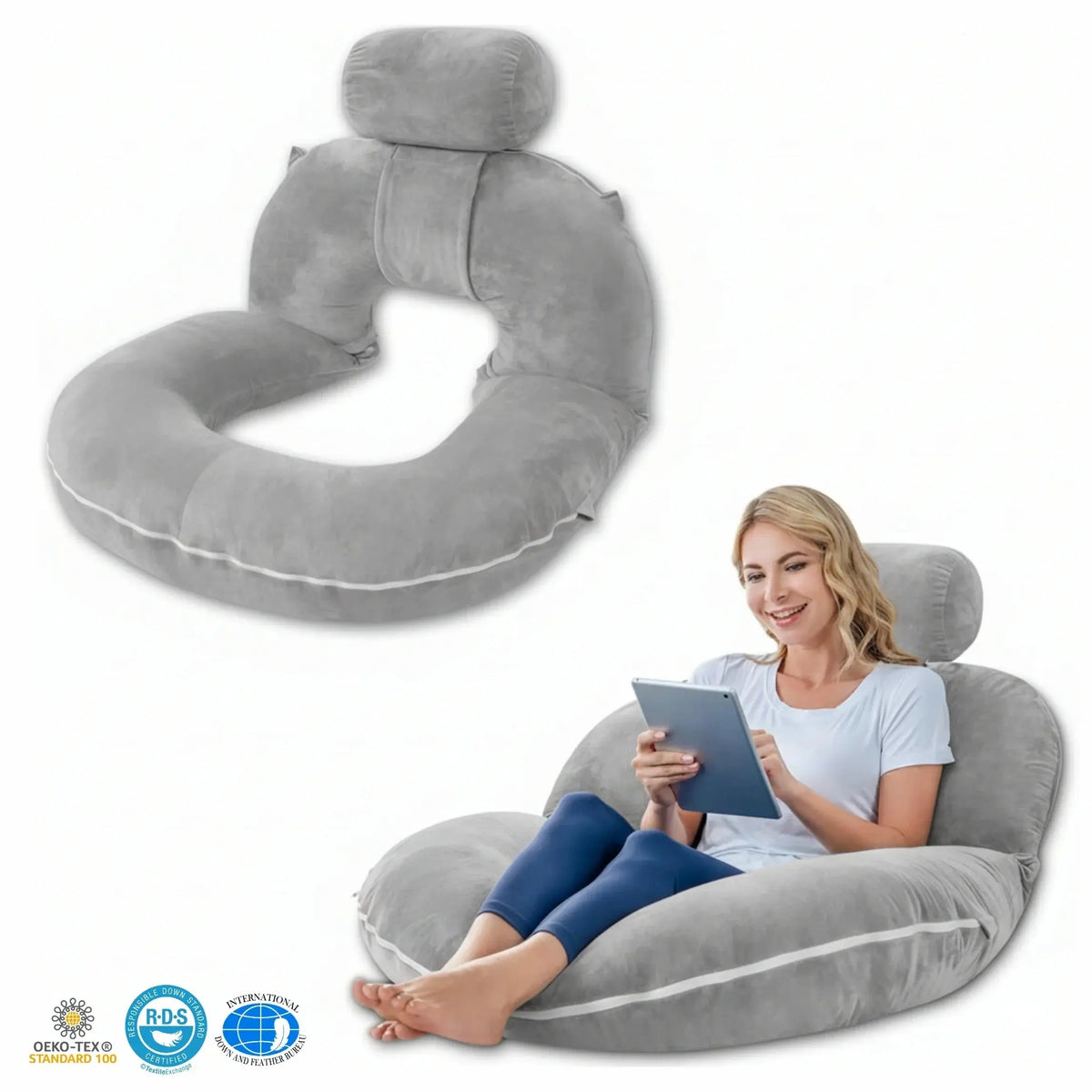 Goodinary® Adjustable Reading Pillow 0