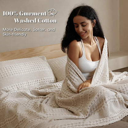 Goodinary® Breathable Cotton Blanket 4
