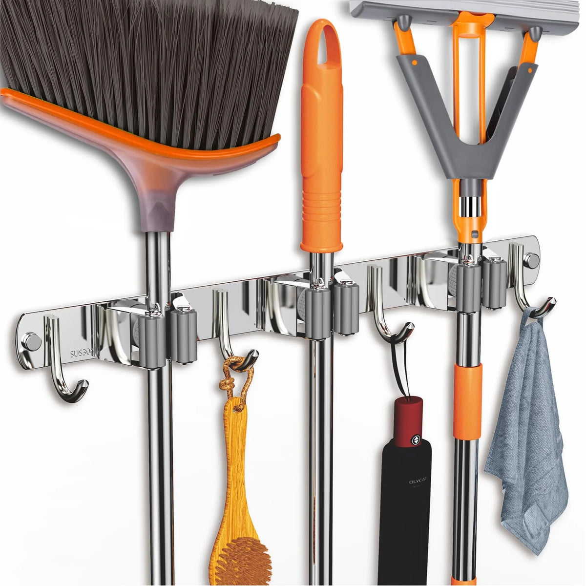 Goodinary® Broom Holder Rack 0