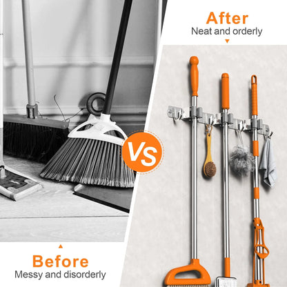 Goodinary® Broom Holder Rack 1