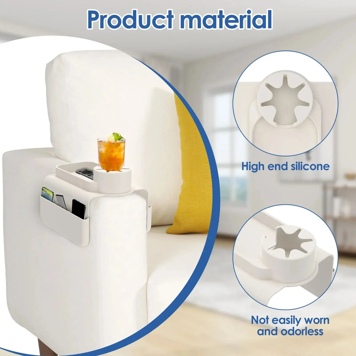 Goodinary® Couch Cup Holder Tray 5