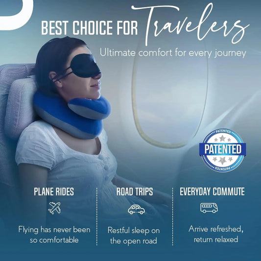 Goodinary® Double Support Travel Pillow 6