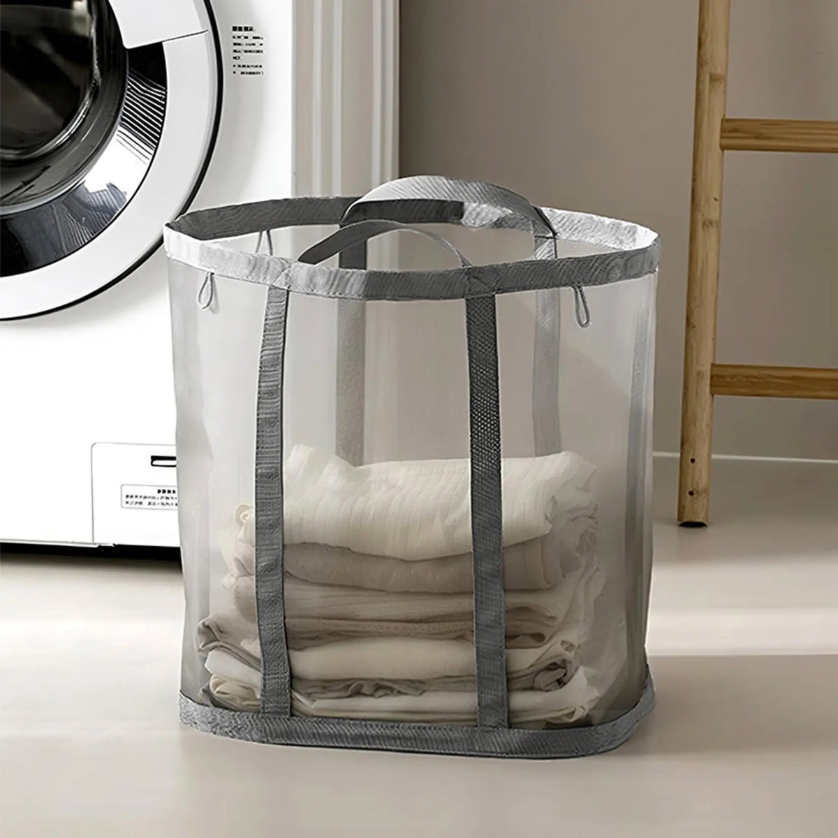Goodinary® Foldable Laundry Basket with Handles 0