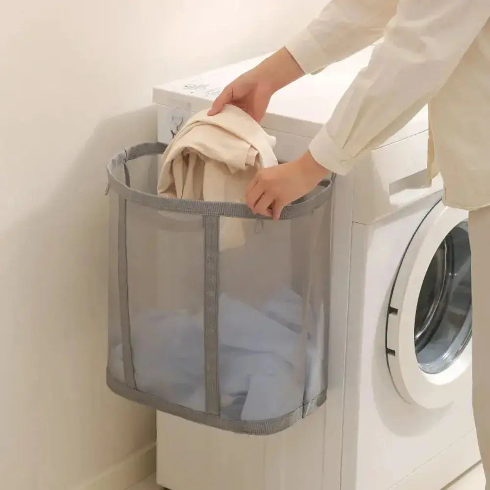 Goodinary® Foldable Laundry Basket with Handles 3
