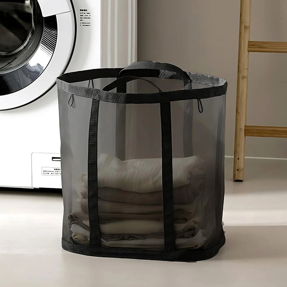 Goodinary® Foldable Laundry Basket with Handles 8