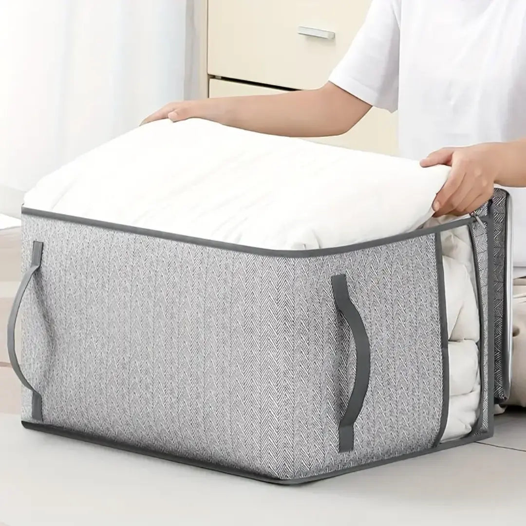 Goodinary® Foldable Quilt Wardrobe Clothes Storage Bag (2Pcs) 2