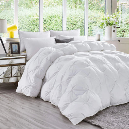 Goodinary® Goose Down Comforter with Pinch Pleat 2