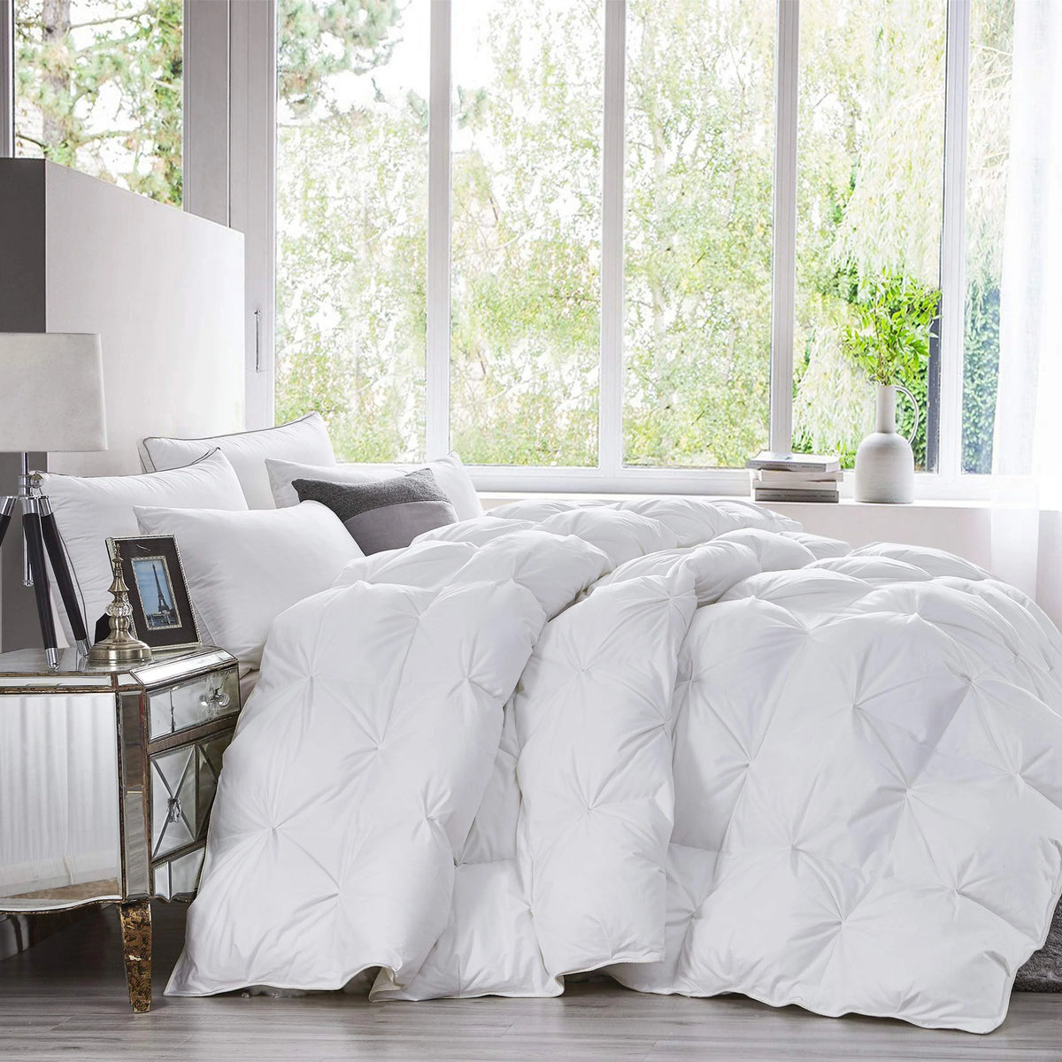 Goodinary® Goose Down Comforter with Pinch Pleat 3