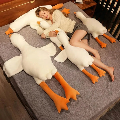 Goodinary® Goose Plush Pillow Long Stuffed Animal 0