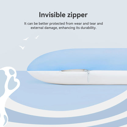 Goodinary® Hyper Slim Pillow with Thin Flat Design 2