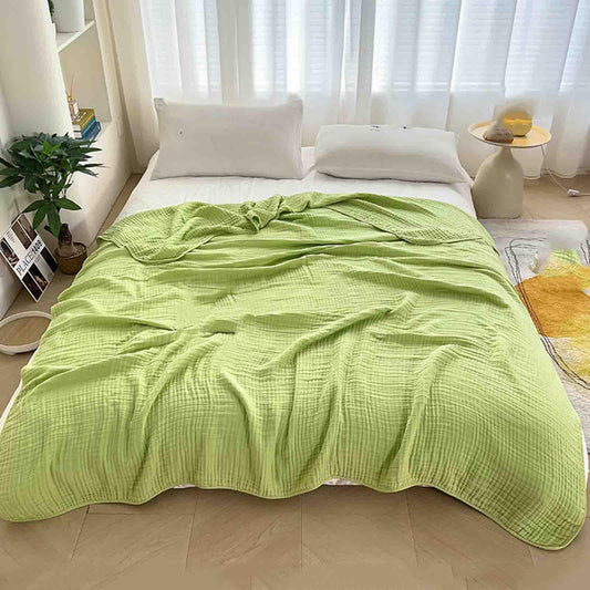 Goodinary® Lightweight Cotton Muslin Throw Blanket 11