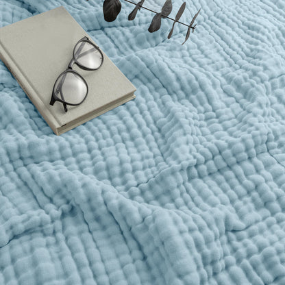 Goodinary® Lightweight Cotton Muslin Throw Blanket 3