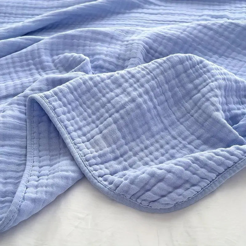 Goodinary® Lightweight Cotton Muslin Throw Blanket 6
