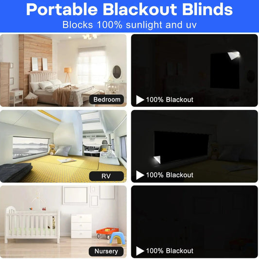 Goodinary® Magnetic Blackout Window Shades 1