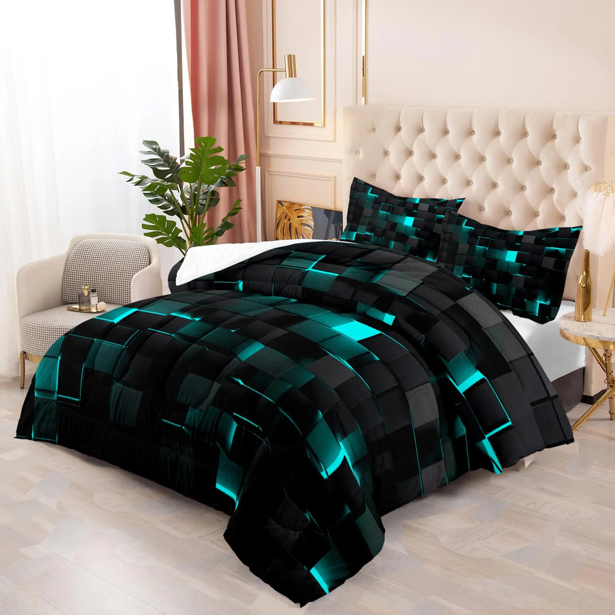 Goodinary® Modern Geometric Bedding Set 1