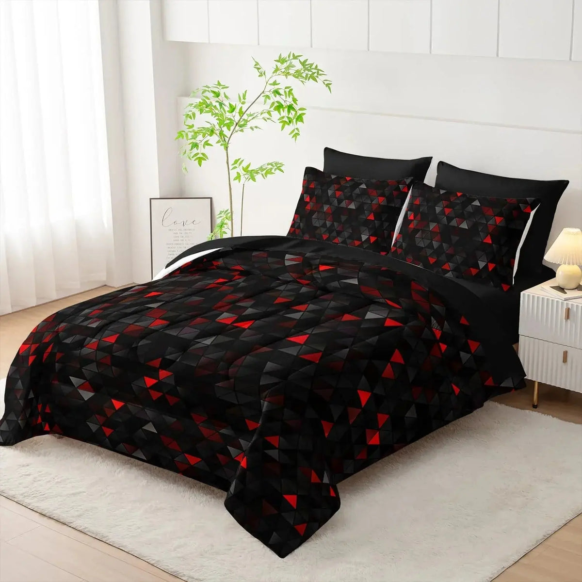 Goodinary® Modern Geometric Bedding Set 6