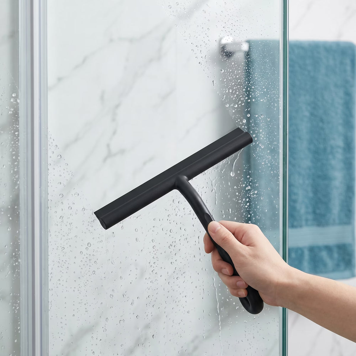 Goodinary® Modern Shower Squeegee with Silicone Blade 6