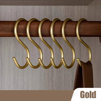 Goodinary® Multipurpose Aluminium Hooks Matte Finish (5 Pcs) 0