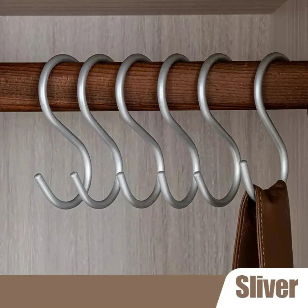 Goodinary® Multipurpose Aluminium Hooks Matte Finish (5 Pcs) 7