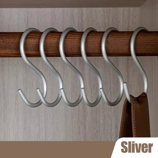 Goodinary® Multipurpose Aluminium Hooks Matte Finish (5 Pcs) 7
