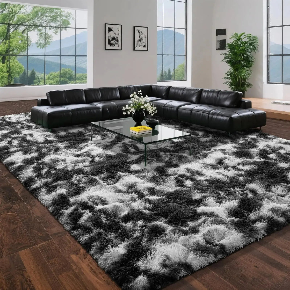 Goodinary® Nordic Fluffy Area Rug 4