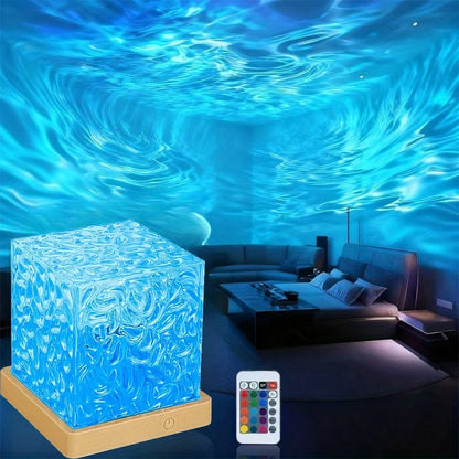 Goodinary® Ocean Wave LED Cube Lamp 0