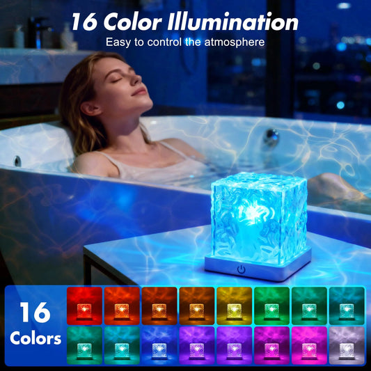 Goodinary® Ocean Wave LED Cube Lamp 3