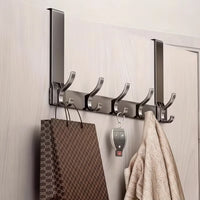 Goodinary® Over Door Hook Organizer Rack with 5 Hooks 0