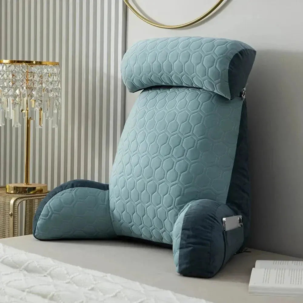 Goodinary® Reading Lounge Cushion with Side Pockets 1