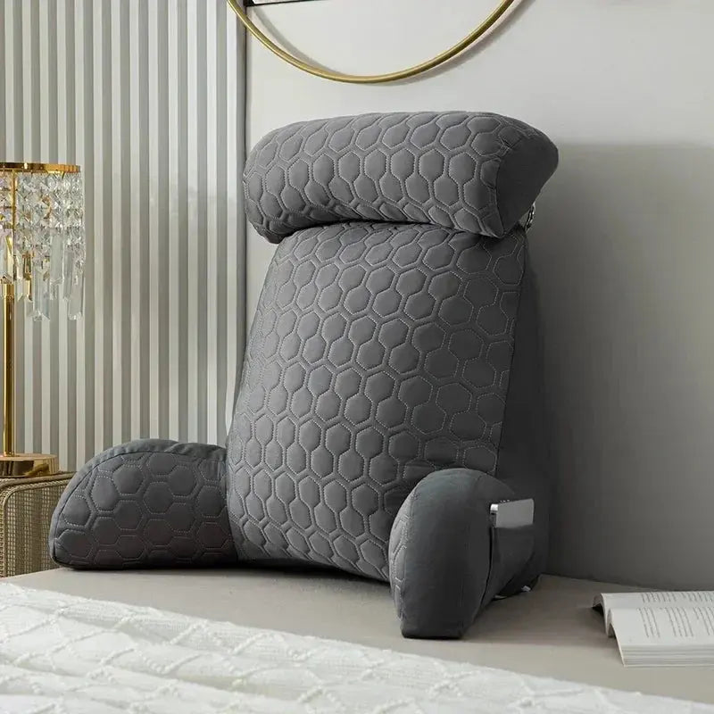 Goodinary® Reading Lounge Cushion with Side Pockets 10