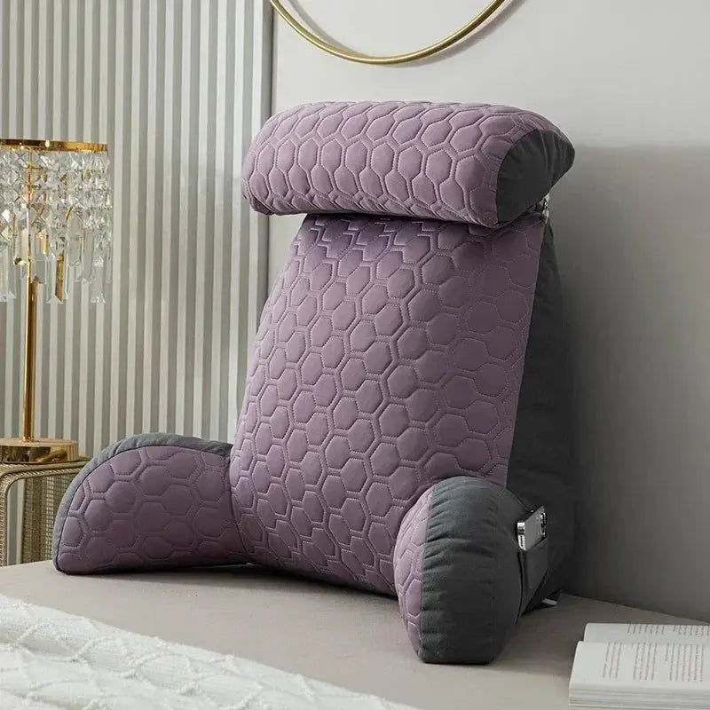Goodinary® Reading Lounge Cushion with Side Pockets 9