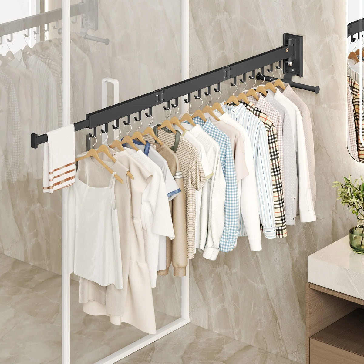 Goodinary® Retractable Laundry Hanger 8