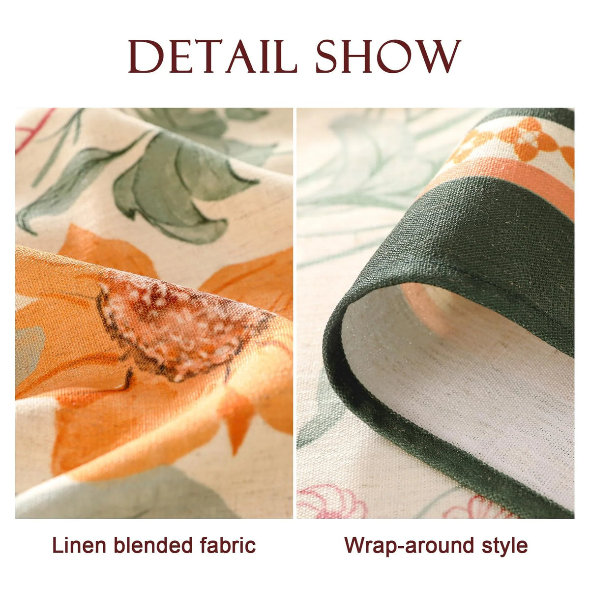 Goodinary® Vintage Floral Tablecloth 2