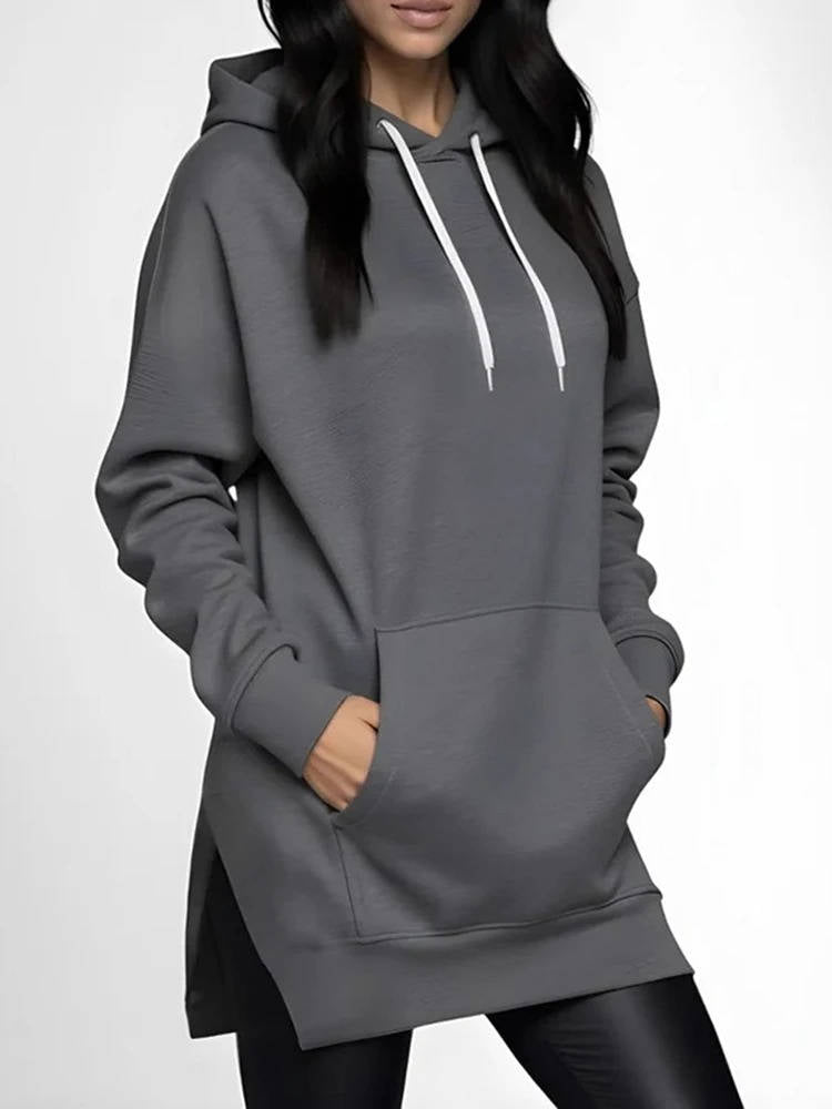 Cozy Collection | Oversized Hoodie Dress for Women with Extra Length | Soft Cotton for Ultimate Comfort 3