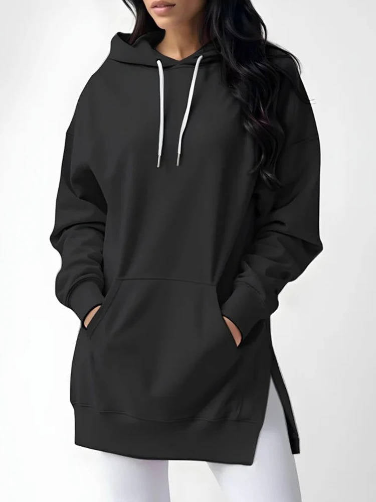 Cozy Collection | Oversized Hoodie Dress for Women with Extra Length | Soft Cotton for Ultimate Comfort 6