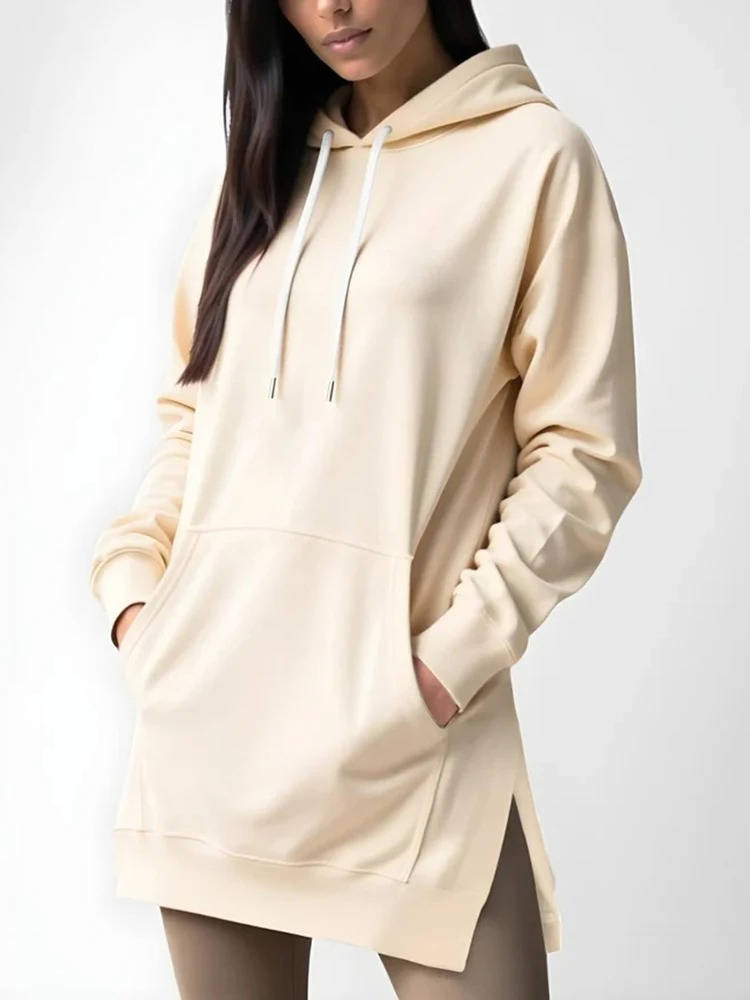 Cozy Collection | Oversized Hoodie Dress for Women with Extra Length | Soft Cotton for Ultimate Comfort 8