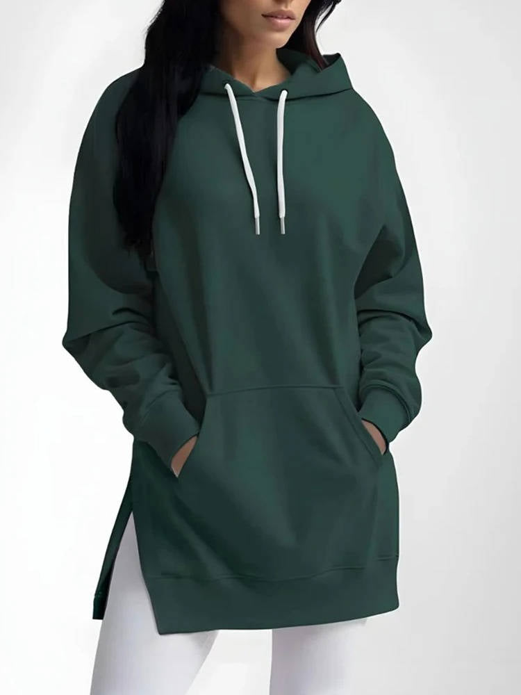 Cozy Collection | Oversized Hoodie Dress for Women with Extra Length | Soft Cotton for Ultimate Comfort 9
